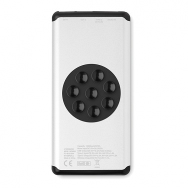 Logo trade corporate gifts picture of: Wireless 10000 mAh Power bank
