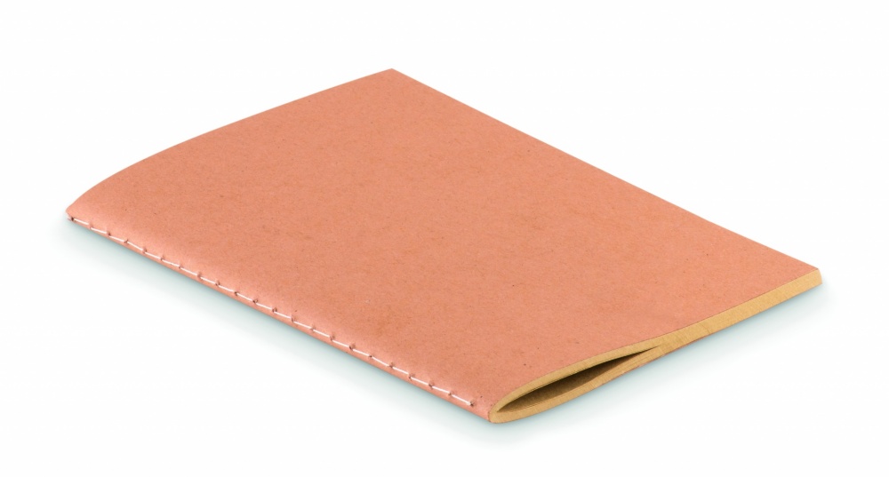 Logotrade promotional giveaway picture of: A6 recycled notebook 80 plain