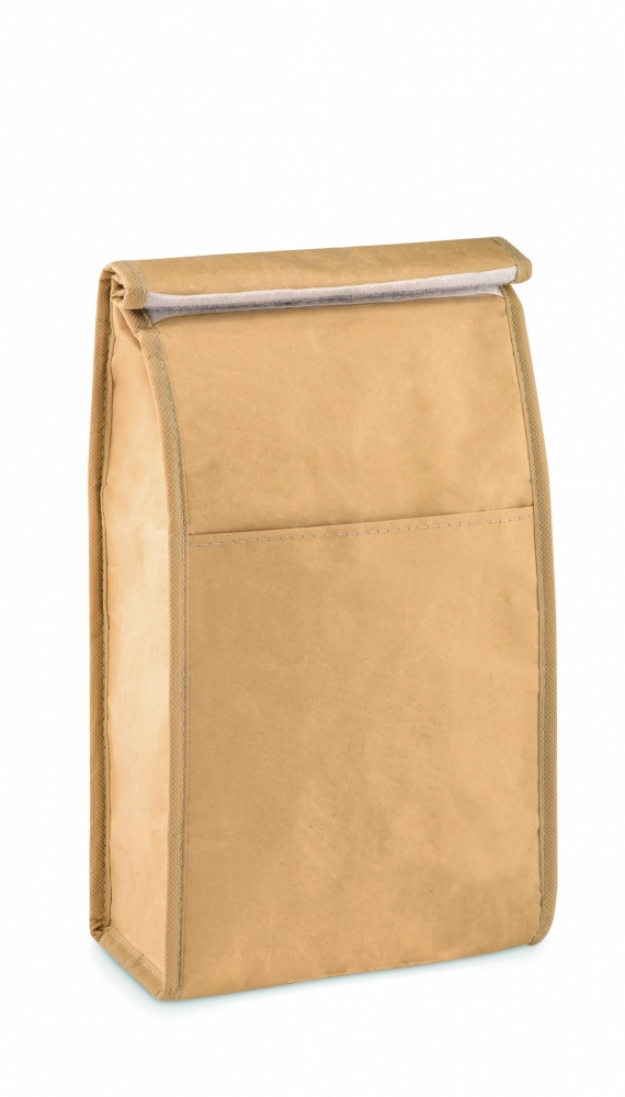 Logo trade promotional merchandise photo of: Woven paper 3L lunch bag