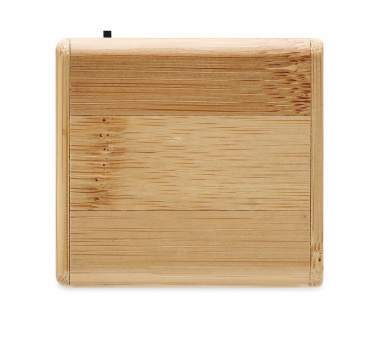 Logotrade promotional items photo of: Bamboo wireless speaker
