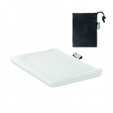 Logotrade promotional giveaway picture of: RPET sports towel and pouch
