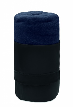 Logo trade promotional giveaway photo of: RPET fleece travel blanket