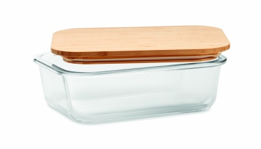 Logotrade corporate gifts photo of: Glass lunchbox with bamboo lid