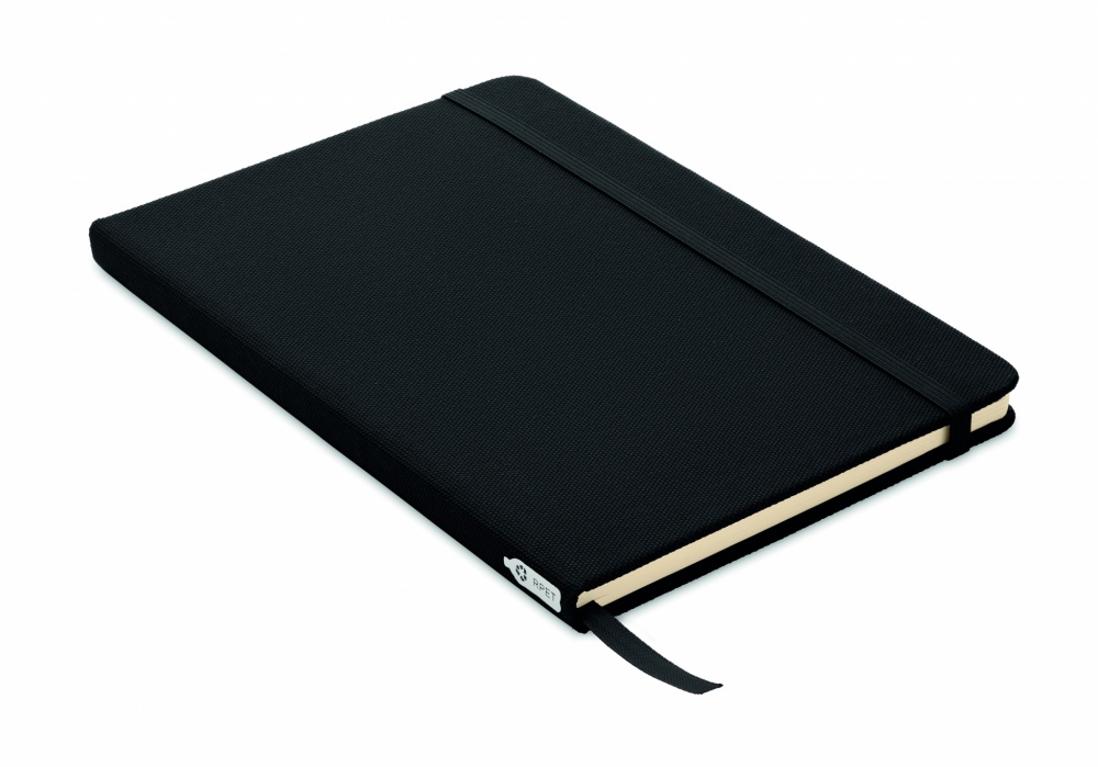 Logo trade promotional item photo of: A5 RPET notebook 80 lined