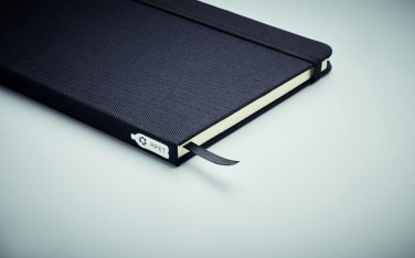 Logotrade promotional item picture of: A5 RPET notebook 80 lined