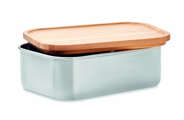 Logo trade promotional products image of: Stainless steel lunchbox 600ml