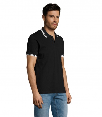 Logotrade promotional gift picture of: PASADENA men polo 200g