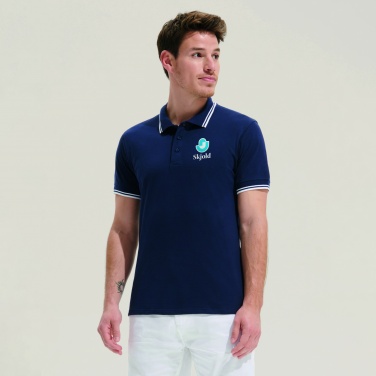 Logo trade promotional gift photo of: PASADENA men polo 200g