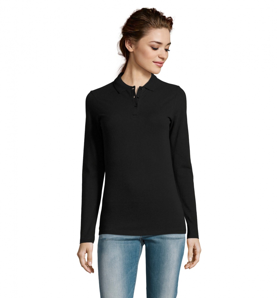 Logotrade promotional merchandise image of: PERFECT WOMEN LSL POLO  180