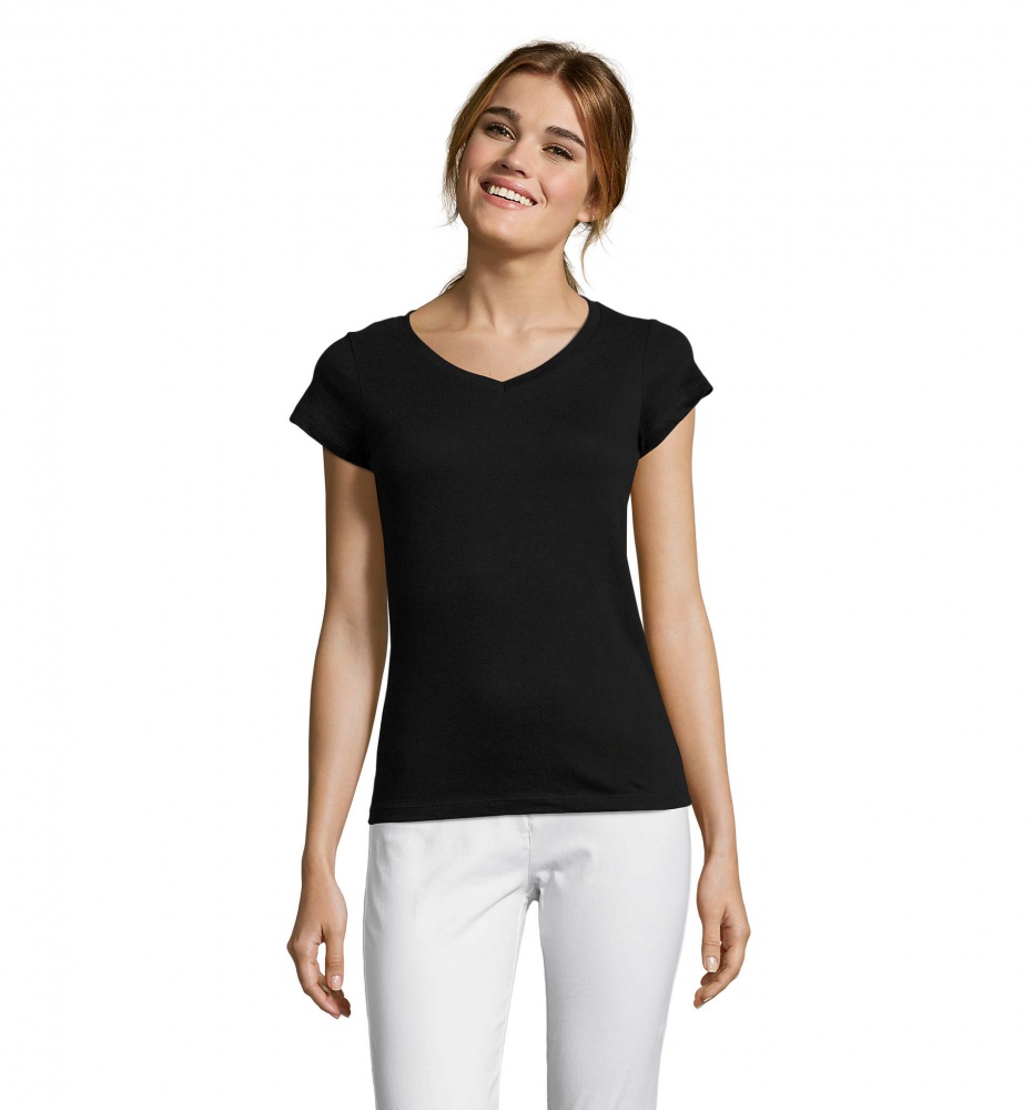 Logo trade promotional items image of: MOON WOMEN T-SHIRT 150g