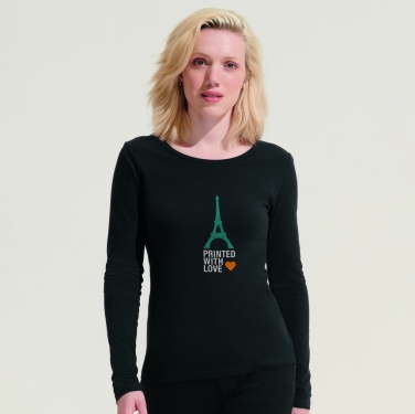 Logo trade promotional gift photo of: MAJESTIC LG SLEEVE T-SHIRT