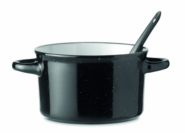 Logo trade promotional merchandise picture of: Ceramic vintage bowl 550 ml