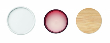 Logo trade promotional giveaway photo of: Plant based wax candle 120 gr