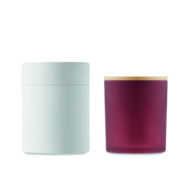 Logo trade promotional gifts picture of: Plant based wax candle 200 gr