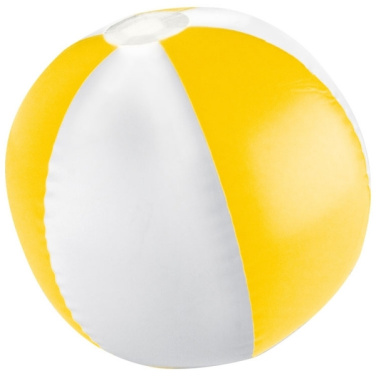Logo trade promotional giveaways image of: Bicolour beach ball KEY WEST
