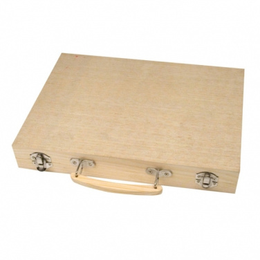 Logo trade promotional items picture of: Big wooden painting set MAXI