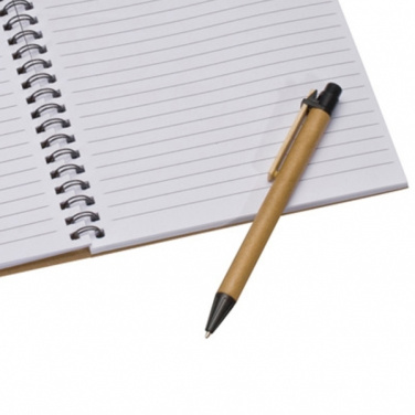 Logotrade promotional item picture of: A6 ECO Notepad KEYSTONE