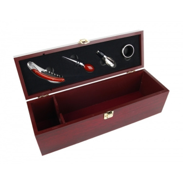 Logo trade corporate gifts image of: Wine box JESOLO