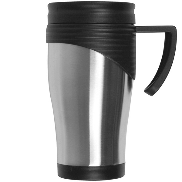 Logotrade promotional merchandise image of: Stainless steel thermo cup EL PASO 400 ml