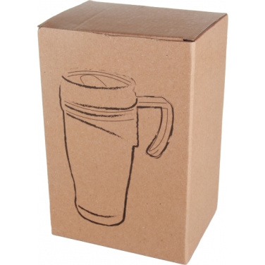 Logo trade promotional item photo of: Stainless steel thermo cup EL PASO 400 ml