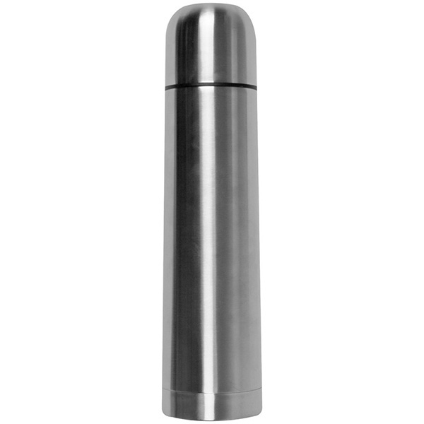 Logo trade promotional merchandise image of: Stainless steel isolating flask VIRGINIA BEACH 100 ml
