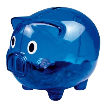 Logo trade promotional items picture of: Piggy bank LEICESTER