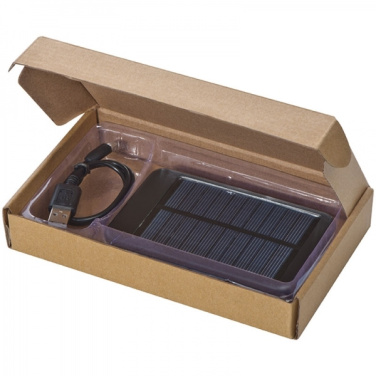 Logo trade promotional products picture of: Solar power bank PHILADELPHIA