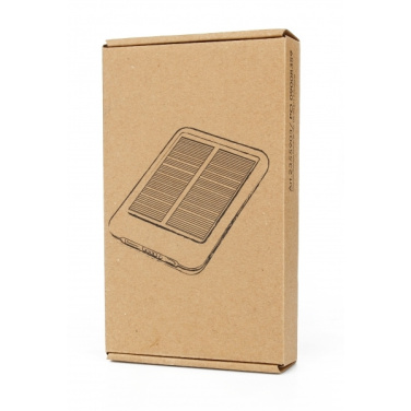 Logo trade promotional giveaways picture of: Solar power bank PHILADELPHIA