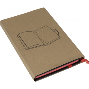 Logotrade advertising product image of: Notebook A6 ROSTOCK