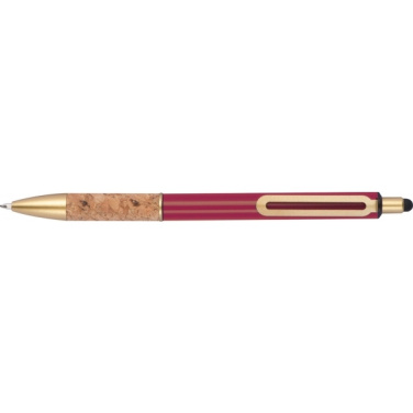 Logo trade corporate gifts image of: Ballpen CAPRI