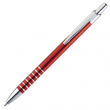 Logo trade promotional giveaways image of: Metal ballpen ITABELA