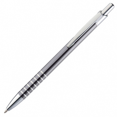 Logo trade advertising products picture of: Metal ballpen ITABELA