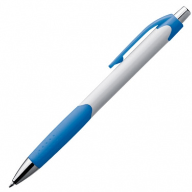 Logo trade promotional merchandise photo of: Plastic ballpen MAO