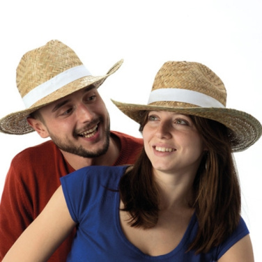 Logo trade promotional merchandise photo of: Straw hat SUMMERSIDE
