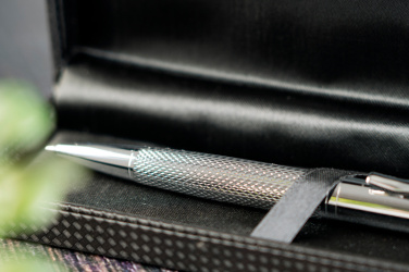 Logotrade promotional giveaway picture of: Metal ballpen CHESTER
