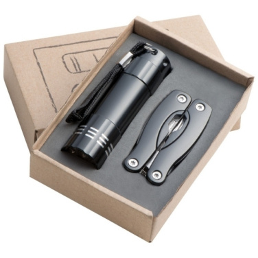 Logo trade advertising products picture of: Set torch and multitool OAKLAND