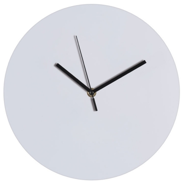 Logo trade corporate gifts image of: Wall clock with allover clock face VENICE