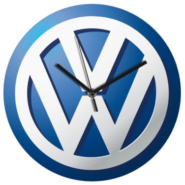 Logo trade promotional merchandise picture of: Wall clock with allover clock face VENICE