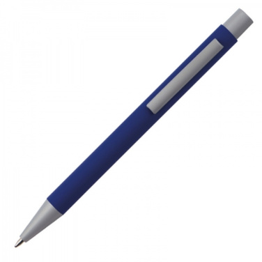 Logo trade corporate gift photo of: Metal ballpen soft touch ABU DHABI