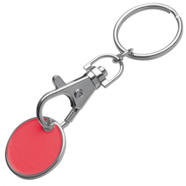 Logotrade promotional giveaway image of: Keyring with shopping coin ARRAS