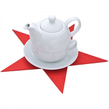 Logo trade advertising products picture of: Felt star set KARLSTAD