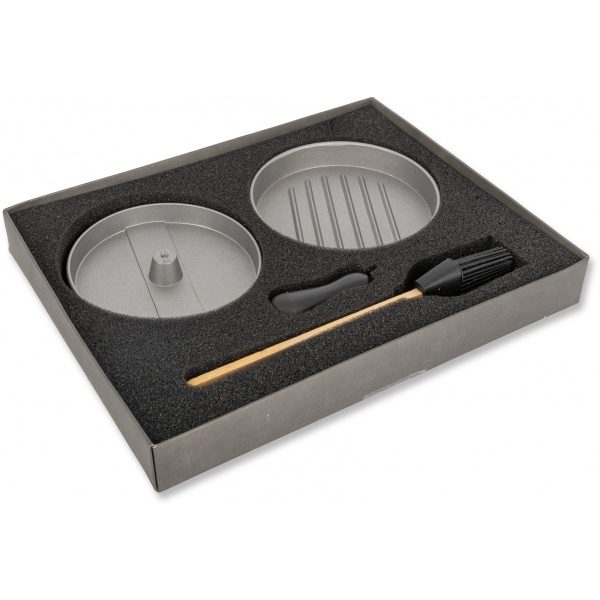 Logo trade promotional products picture of: Burger press with silicone brush TEXAS