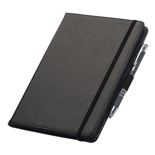 Logo trade promotional products image of: A5 Note book PERUGIA