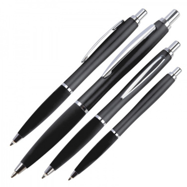 Logo trade promotional giveaway photo of: Plastic ballpen JEKATERINBURG