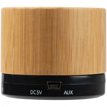Logotrade promotional giveaways photo of: Bamboo bluetooth speaker FLEEDWOOD
