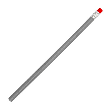 Logo trade promotional merchandise picture of: Pencil with eraser HICKORY