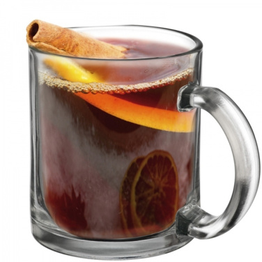 Logo trade promotional gift photo of: Glass mug LIMERICK 300 ml