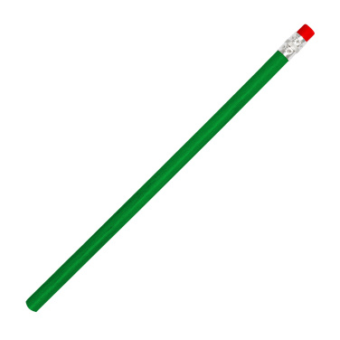 Logo trade advertising products picture of: Pencil with eraser HICKORY