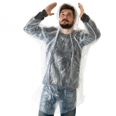 Logo trade business gifts image of: Rain poncho GREAT FALLS