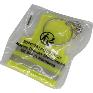 Logotrade promotional product picture of: Keyring SPEEDY